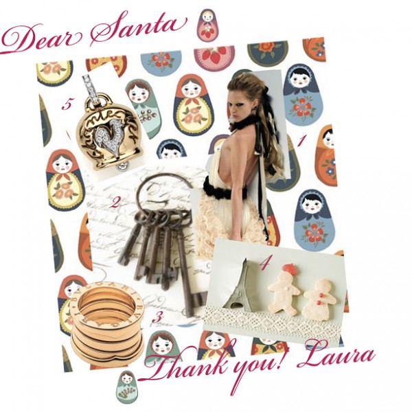 {Dear Santa ...}